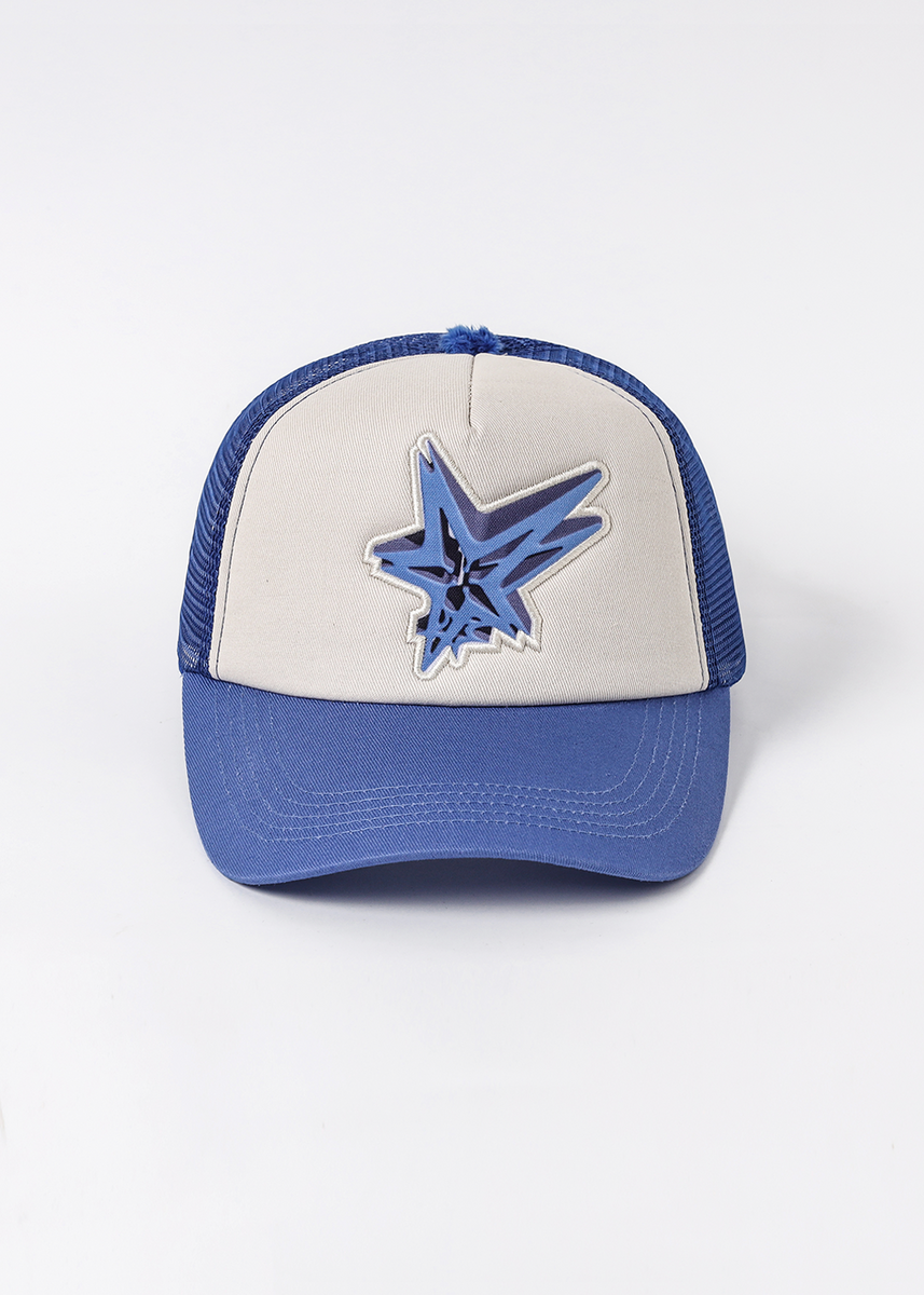 FuguIhuA Hana's Star trucker hat - Blue