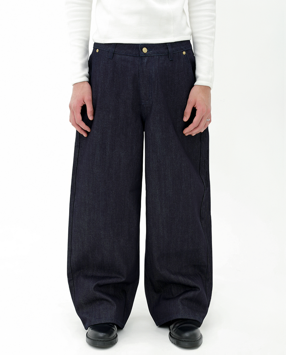 MENES ULTRA LOOSE FIT JEANS - INDIGO