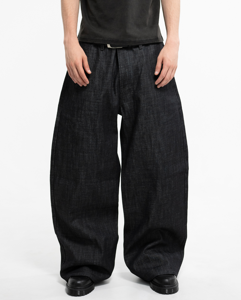 MENES Janome Raw Baggy Jeans - Black | Restock: 9/13 20:00 JST