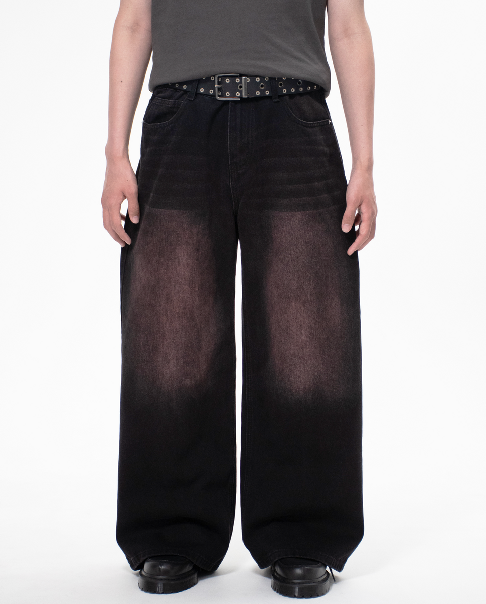 MENES Vintage Pinkish Super Baggy Jeans
