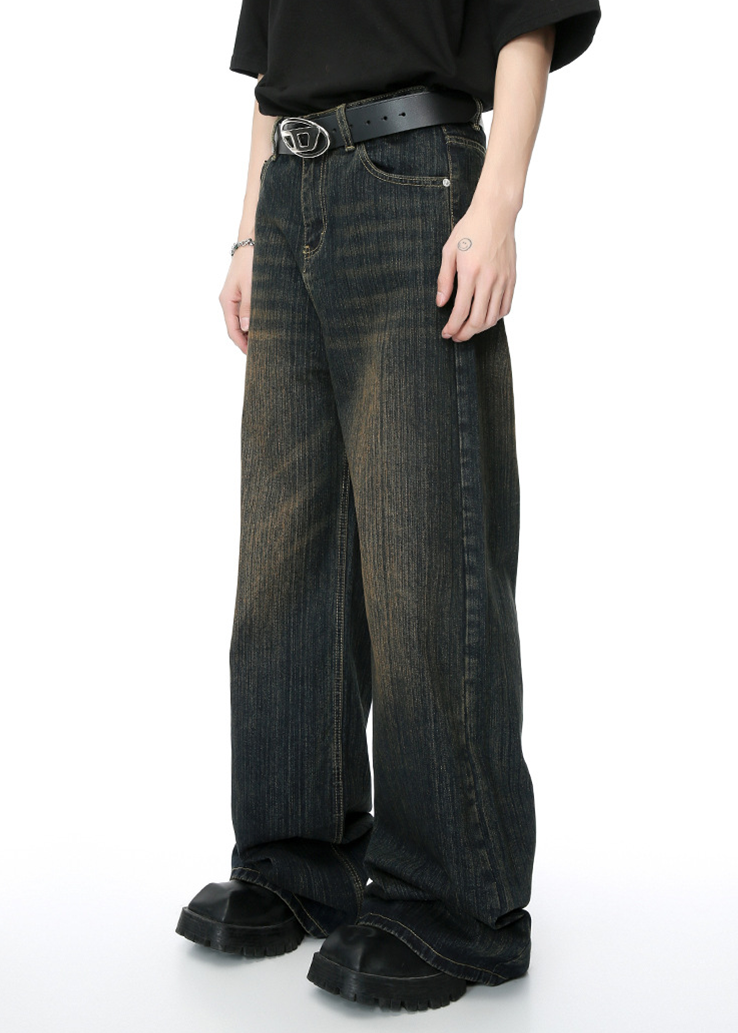 MENES Vintage Fiber Washed Jeans