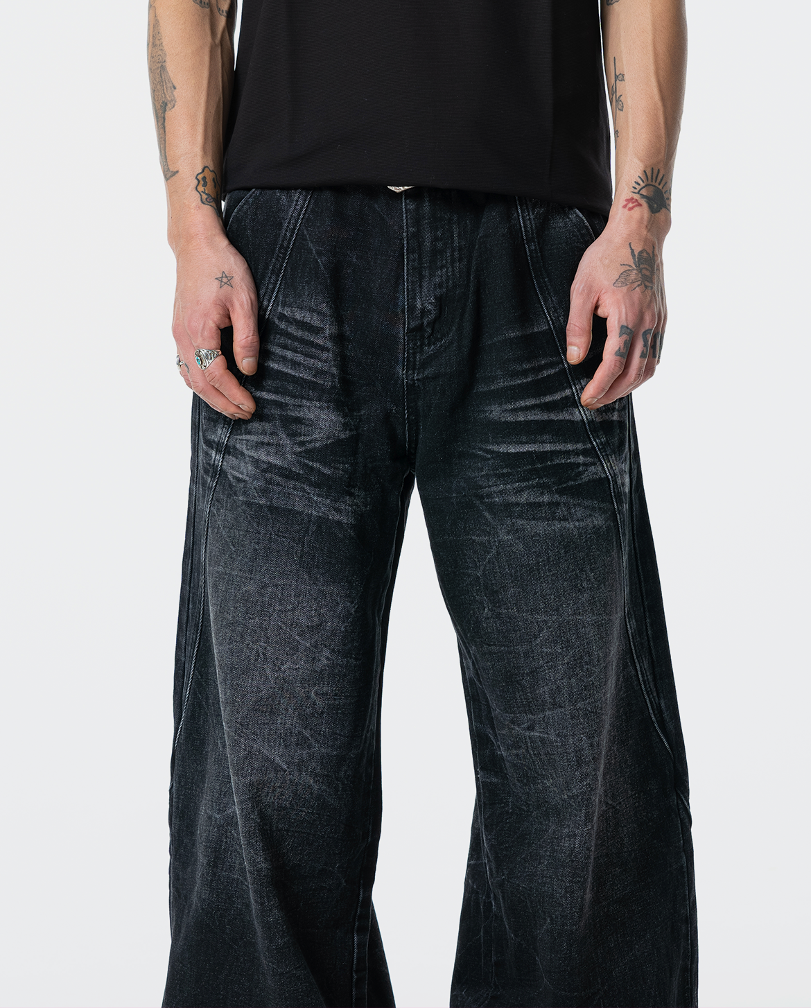 WANNA LFSE 55 jeans 黒 M ダメージデニム ワナ WANNA LFSE 55 WANNA LFSE 55 jeans 黒 M ダメージデニム ワナ WANNA LFSE 55
