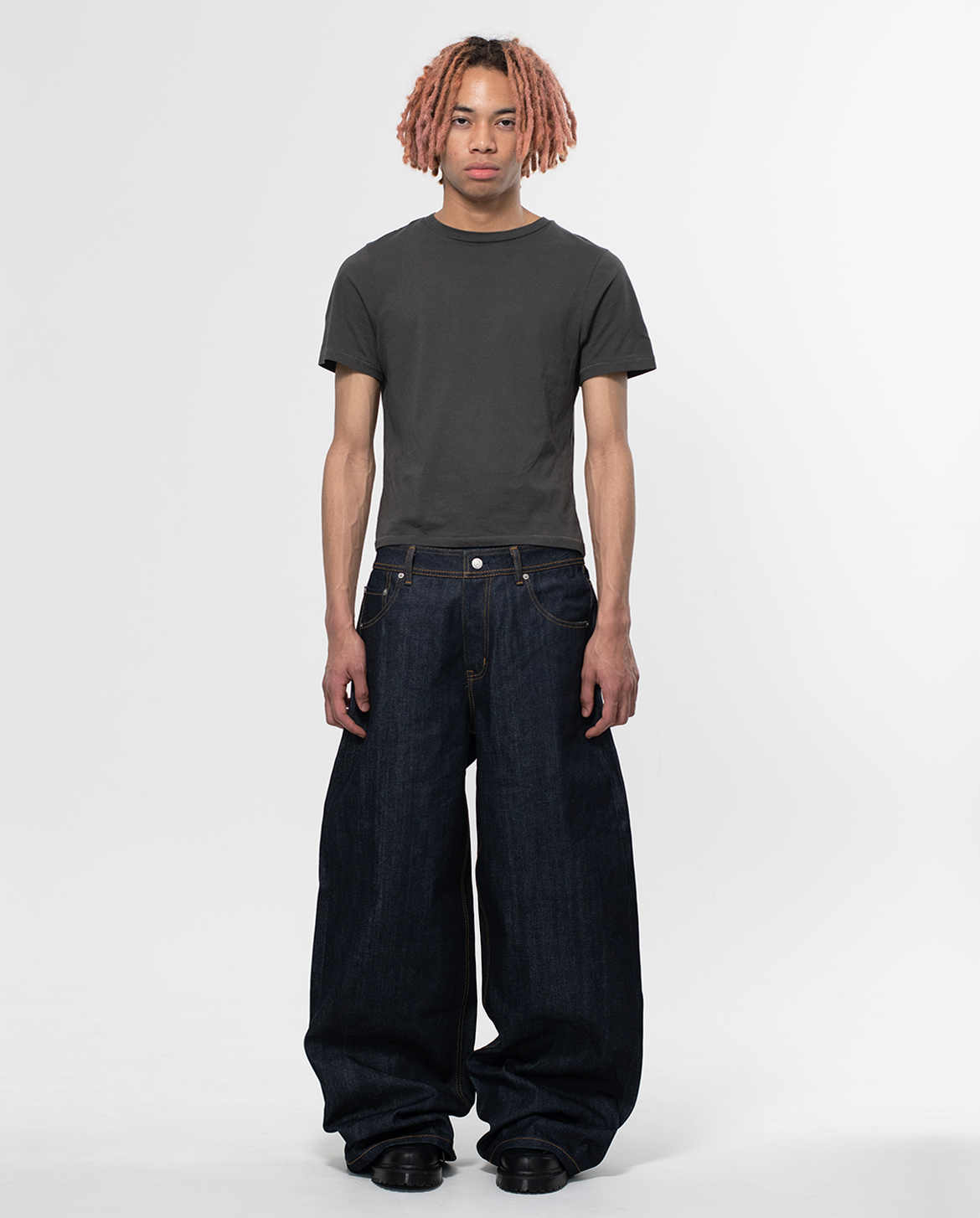 パンツ MENES Relaxed Fit Wide Leg Jeans 2025年最新】menes relaxed fit wide leg jeansの人気アイテム