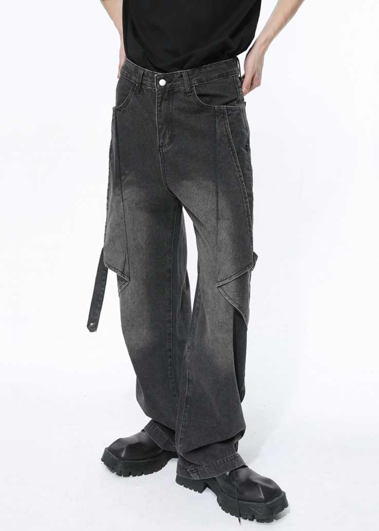 MENES Twisted Workwear Denim Jeans