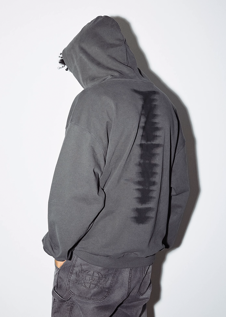 REMEDY MELTDOWN LOGO HOODIE