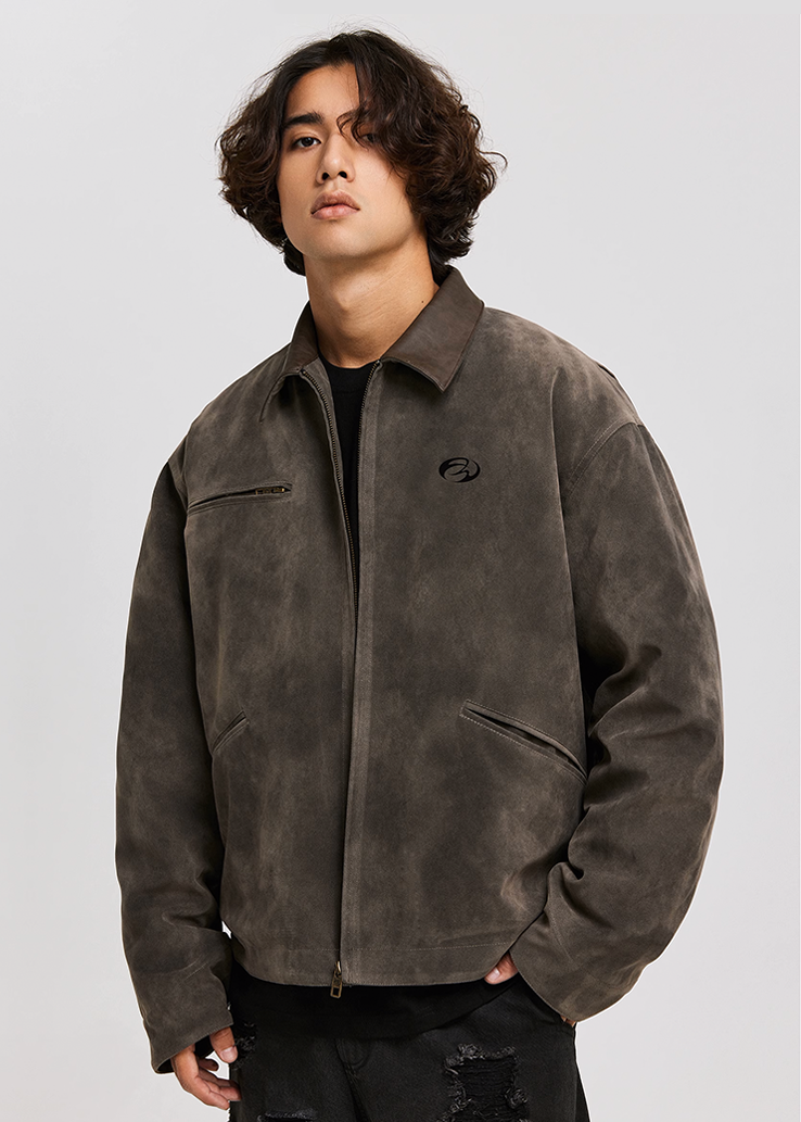ANTIDOTE Double Suede Detroit Jacket