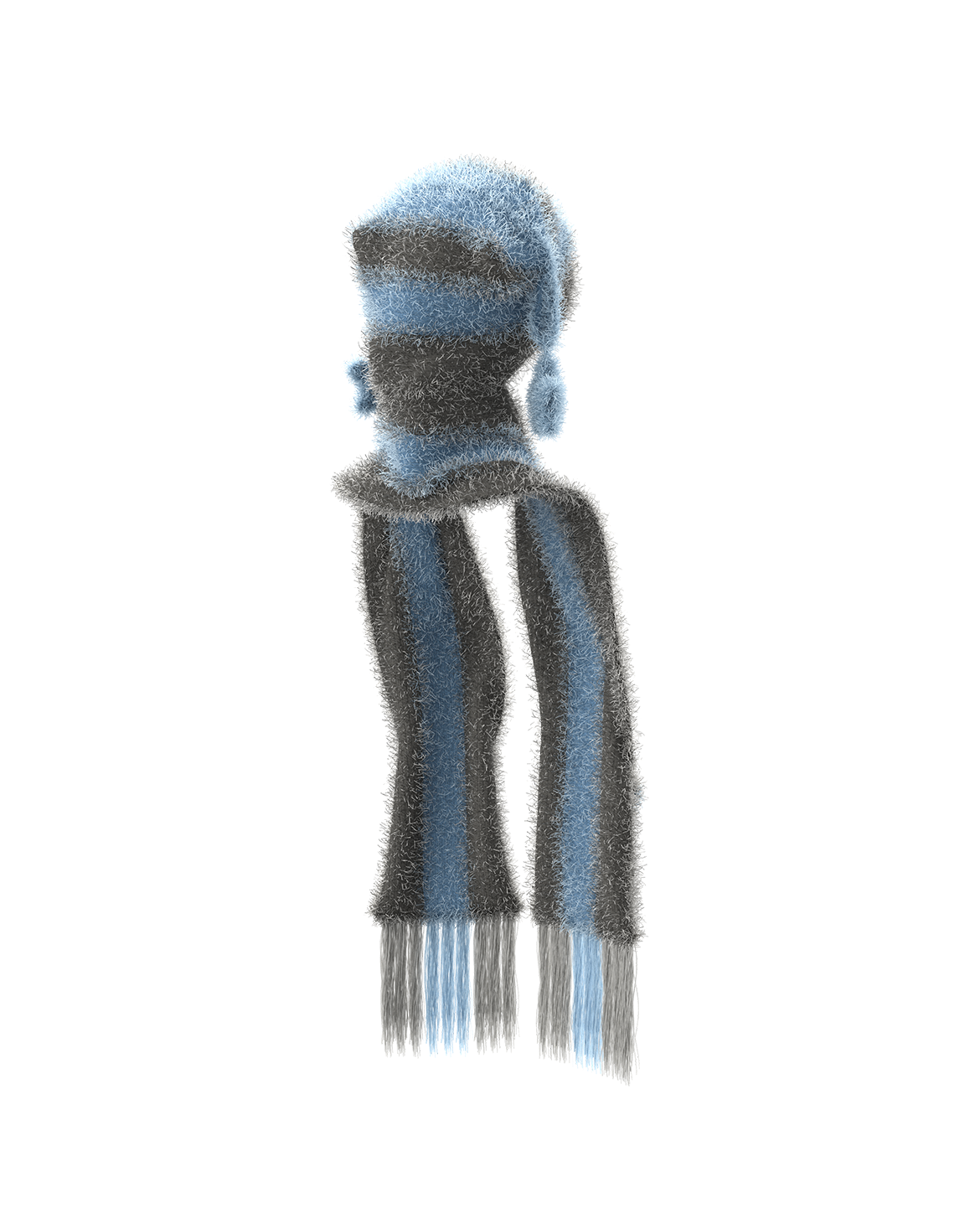 fuguihua フーグイファー ビーニー マフラー fuguihua