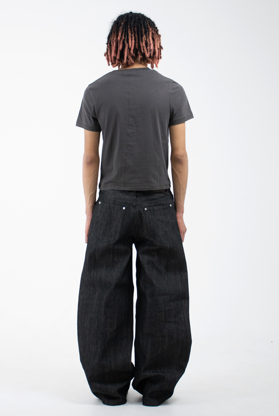 Menes buggy denim Dirty Blue wide denim MENES バギーデニム Menes buggy denim Dirty Blue wide denim MENES バギーデニム