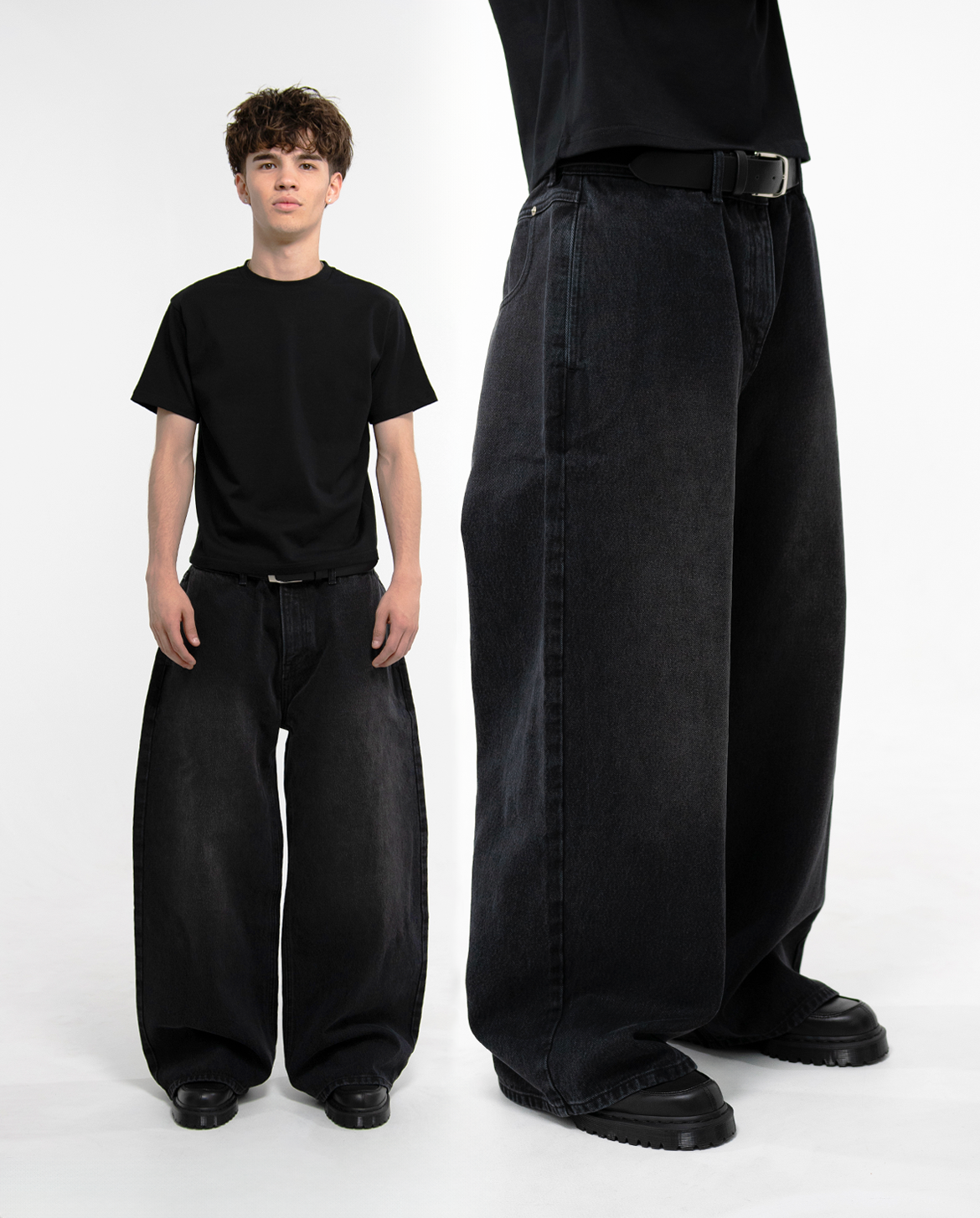 MENES Janome Raw Baggy Jeans - インディゴ MENES Janome Raw Baggy Jeans - Indigo | Restock: Nov 15, 8:00 PM (JST)