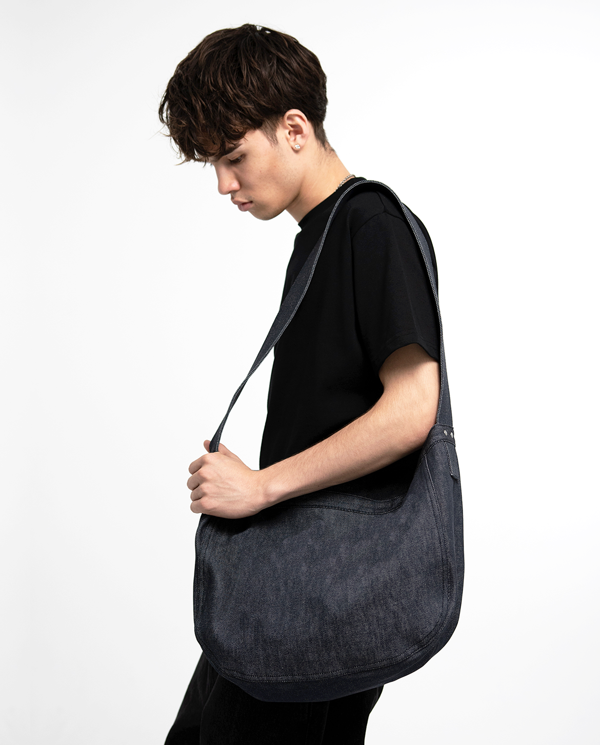 MENES Janome Raw Baggy Jeans Black Sサイズ MENES Janome Raw Baggy Jeans - Black