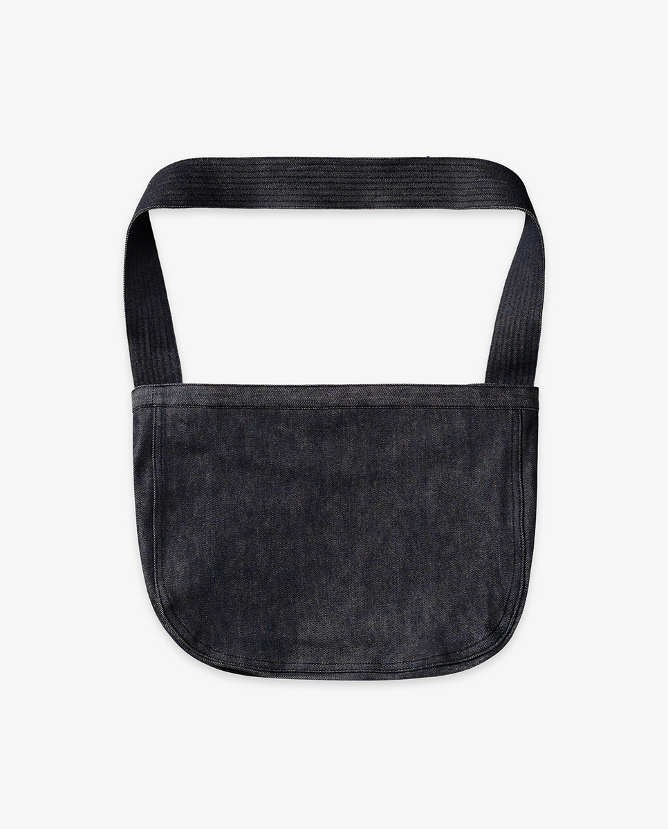 MENES Okayama Newspaper Bag - Raw Indigo