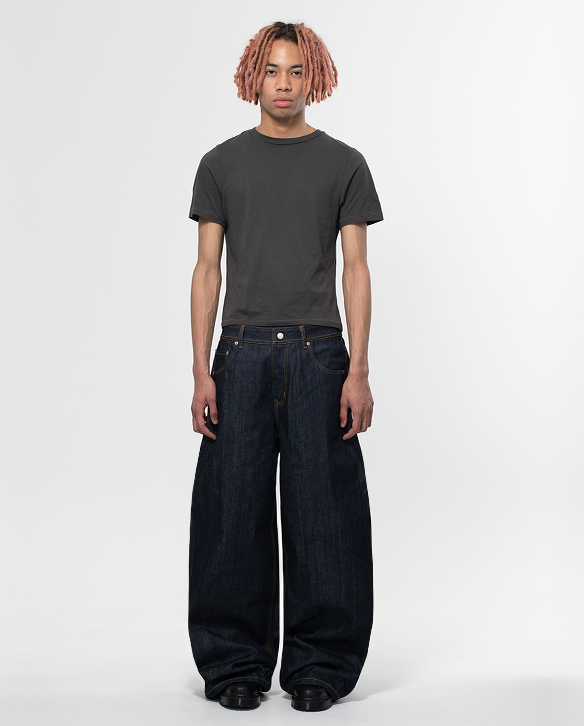 MENES Okayama Raw Selvedge Baggy Jeans - Indigo