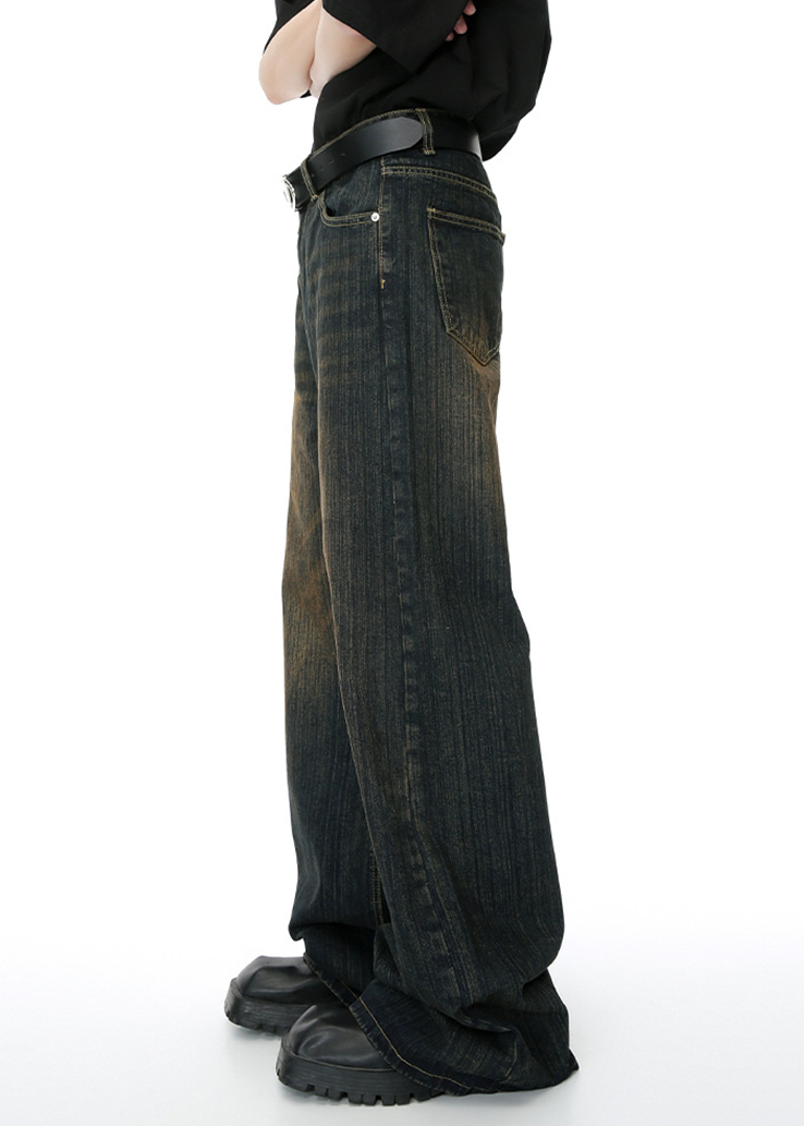 MENES Vintage Fiber Washed Jeans