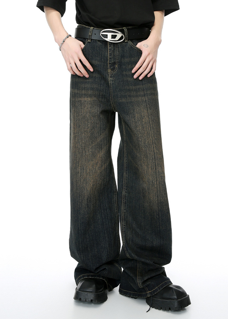 MENES Vintage Fiber Washed Jeans